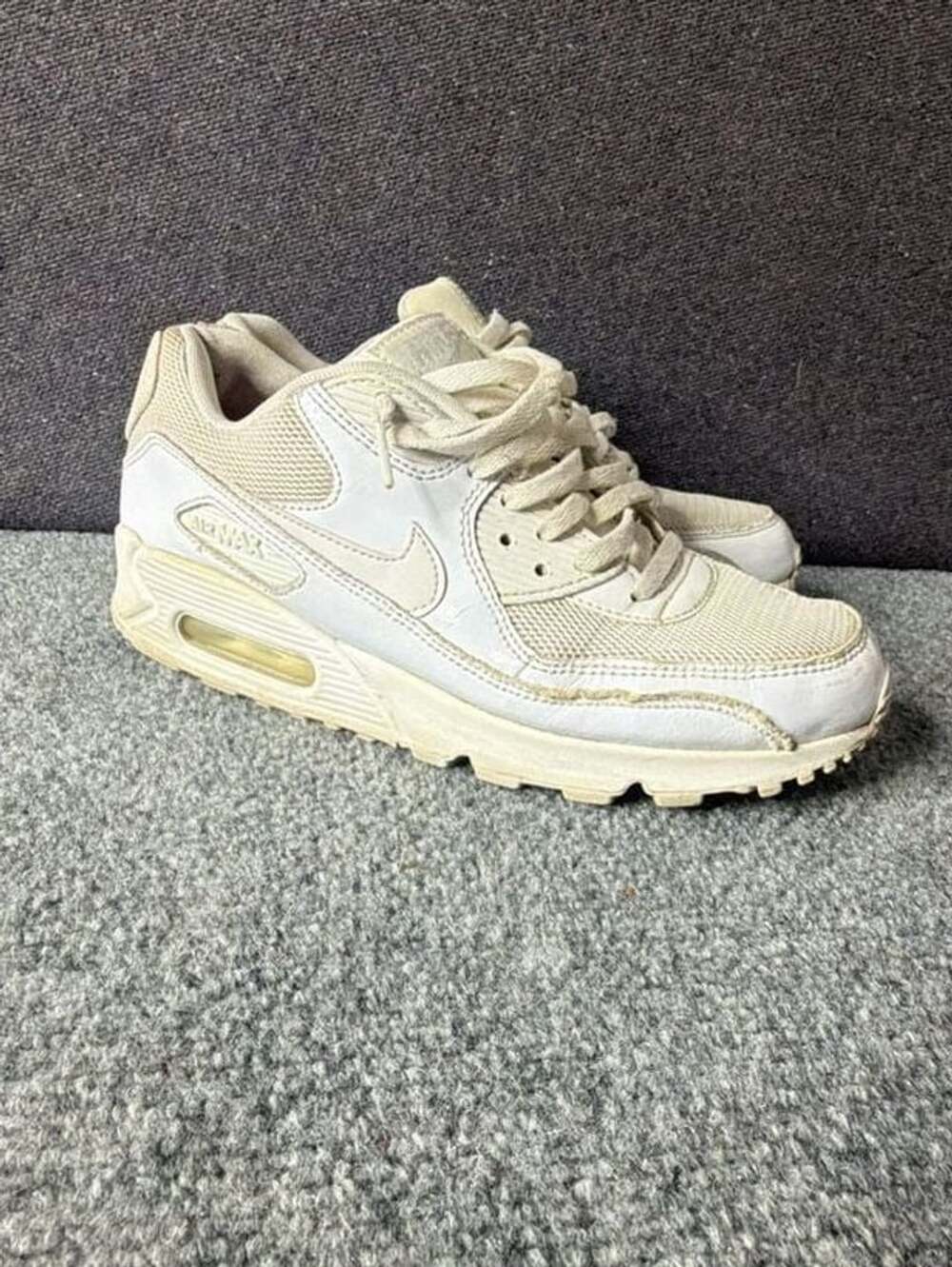Nike Air Max 90 White Sneakers Size US 8